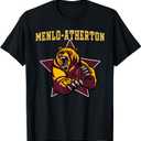 Menlo-Atherton Bears High School Team Spirit T-Shirt (Black)