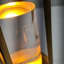 Portable Metal Table Lamp for Indoor/Outdoor ,Rechargeable Cordless LED Lamp, 3-Colour Infinitely Dimming Battery Powered Small Desk Lamp, Restaurant/Bedroom/Bar/Coffee Shop/Camping Light (Gold)