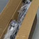 Decorative Garden Fence 17in (H) x10ft (L), Arched Rustproof Metal No Dig Fence for Dogs & Rabbit, Ornamental Animal Barrier for Flower Beds, Border Panels Fencing for Yard & Patio Outdoor Decor