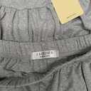 Ekouaer Womens Ribbed Knit Lounge Set Short Sleeve Loungewear Henly Neck Top and Pants Sleepwear Pajama with Pockets, Large