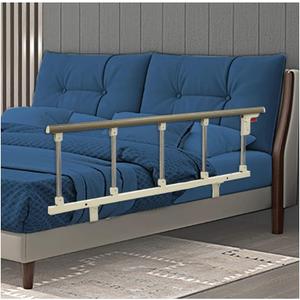 Bed Rail Guard Side Rails for Elderly Adults Seniors Assist Safety Handle Bedside Grab Bar Handicap Bed Railings Cane Care Equipment Home Medical Folding Handles(47x14 INCH, 1PCS)