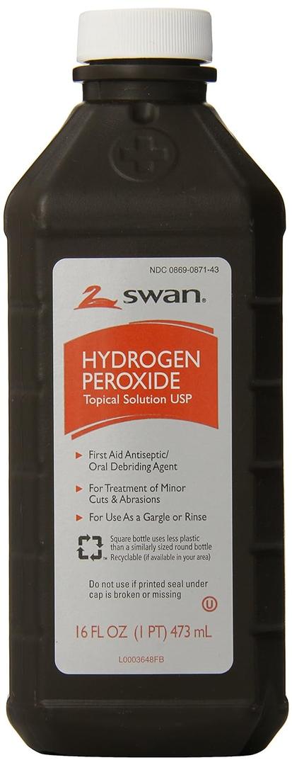 Hydrogen Peroxide Antiseptic Solution 32 Fl. Oz (Pack of 1)