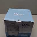 HEYVALUE Ease-Steam Bottle Sterilizer, Compact Baby Bottle Sterilizer, Fast One-Touch Operation (Esterilizador de Biberones), Electric Sterilizer for Baby Bottles, Baby Essentials & Breast Pump Parts (White)