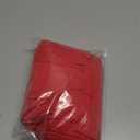 IVAPUPU 4FT Table Cloth for Rectangular Fitted Events Stretch Red Table Covers Washable Cover Spandex Tablecloth Protector for Party, Wedding, Cocktail, Banquet, Festival