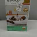 Summer by Ingenuity Contoured Changing Pad  Includes Waterproof Changing Liner and Safety Fastening Strap with Quick-Release Buckle (1 Count (Pack of 1), Contoured Pad - Reduced Waste Packaging)