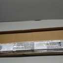 LazBlinds No Tools No Drill 1" Vinyl Mini Blinds, Cordless Blinds for Windows, Light Filtering Horizontal Window Blinds & Shades, 29" W x 64" H, White