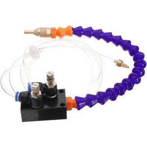 OriGlam Mist Coolant Lubrication Spray System for Metal Cutting Engraving Cooling Sprayer Machine for Air Pipe CNC Lathe Milling Drill