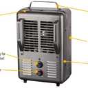 ProFusion Heat Milkhouse Utility Heater — 5100 BTU, Model# MH-202