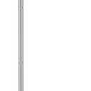 Yangbaga Dust Pans with Long Handle - 35Heavy Duty Metal Upright Stand Up Dustpan - Long Handled Stand Up Dustpans - Best Dustpans for Home/Lobby/Shop/Garage/Yard