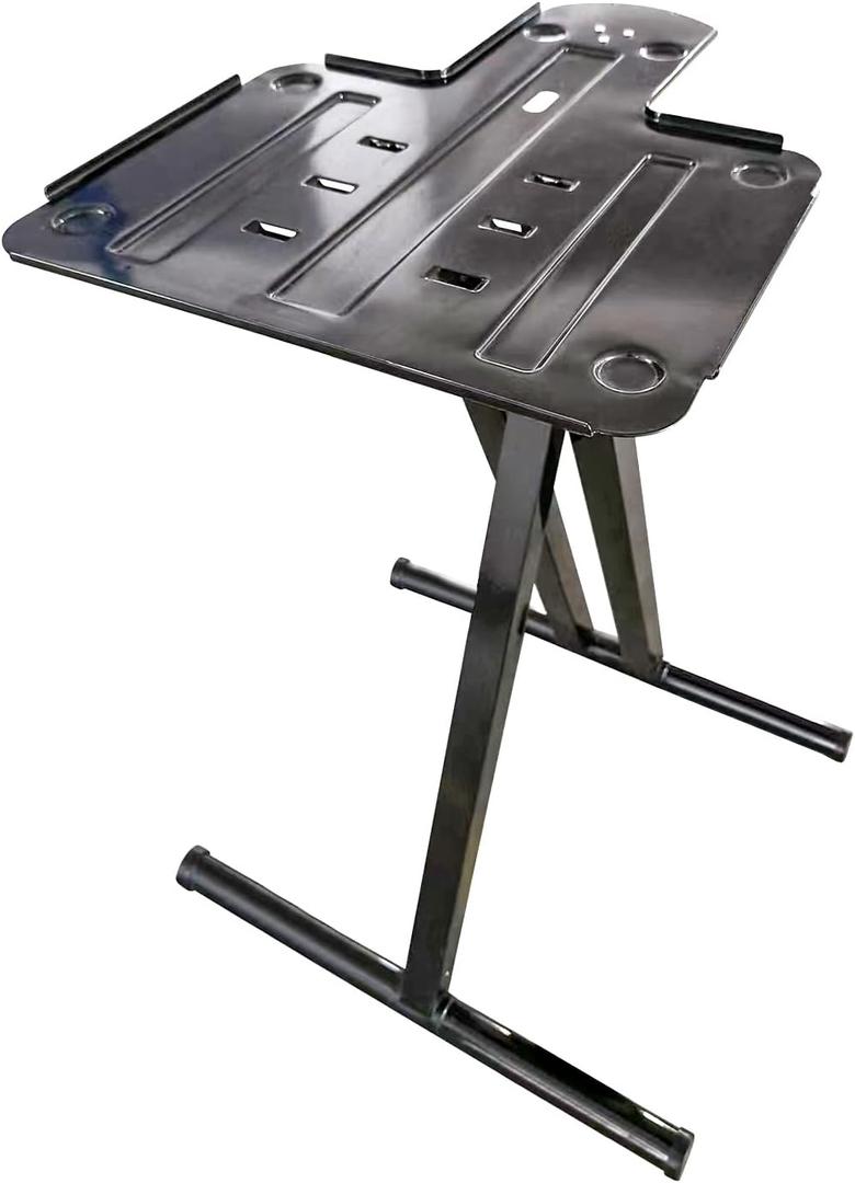 Steam Press Stand, Height Adjustable Stand Suitable for 34/ 38/ 42 Steam Iron Press - Only Use LACIEL Steam Iron Press, Not Suitable for Other Brands (Black)