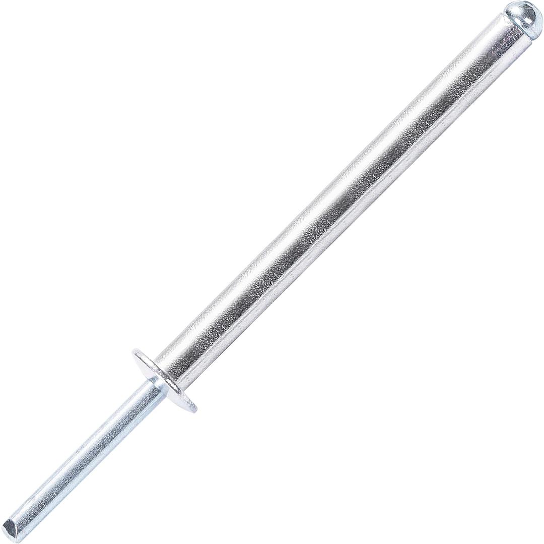 30Pcs Extra Long Pop Rivets, Extended Length, Aluminium Dome Head Steel Shank Mandrel Long-Shaft Blind Rivets (1/4"x1-3/8")