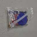 30 Pcs Patriotic Decorations for Veterans Day, 4th of July Decor LOVE USA Banner American Flag, Red White Blue Paper Fans Pompoms Labor Memorial Day Decor for Indoor Outdoor Outside