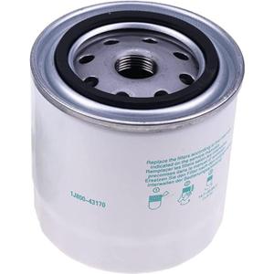 Solarhome Engine Fuel Filter 1J800-43170 1J800-43172 Compatible with Kubota Engine KX040-4 L3301DT L3301F L3560DT L3901DT L3901F L4060DT L47 L4701DT L4701H L6060HST M6060HD M62 M7060HD MX4800 MX5800