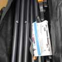 Hemmotop Backdrop Stand 10x8ft (WxH), Photography Background Stand for Parties, Adjustable Photo Backdrop Stands Kit for Wedding, Photo Booth, Party, Decoration, Balloon, Projector Screen