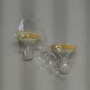 Nenesupply 19mm Oval Flanges Compatible with Medela Breast Pump Parts Replace 19mm Medela Flange Accessories. Work with Pump in Style Parts Symphony Parts Swing Maxi Harmony and Personalfit Flex