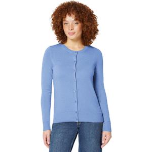 Amazon Essentials Women's Lightweight Crewneck Cardigan Sweater (Available in Plus Size)