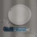 wowatt Battery Operated Ceiling Light Rechargeable Ceiling Lights with Remote Wireless Shower Lighting 3000K 4500K 6500K 7.48in Dimmable Timing Overhead Light for Closet Shower Living Room (1 Pack, 3CCT-Round)