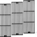 Cooking Grates Replacement Parts for Chargriller Gas Grill 2121,2123, 2222, 2828, 3001, 3030, 3725, 4000, 5050, 5252, 5650,9020,King Griller 3008, 5252,19 3/4" x 6 3/4" Each, 3 Pack