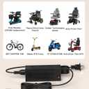 24V 5A 3-Pin Male XLR Connector Battery Charger Compatible with Jazzy Power Chair,Pride Mobility Scooter,Lakematic,Drive Medical,Golden Technologies,Shoprider,Rascal 200T/500T/301 Charger Power Cord