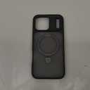 CASEKOO Ultra-Magnetic Stand for iPhone 17 Pro Max Case [Military Drop Protection] [Compatible with MagSafe] Shockproof Translucent Matte Slim Ring for iPhone 17 Pro Max Phone Case 6.9", Black