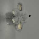 Plush Keychain Bunny Cute Rabbit Keychains Stuffed Animal Key Chain Strawberry Kering Bag Handbag Charms, Frost Gray