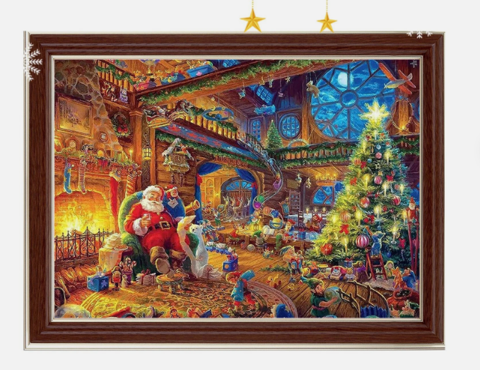 2024 Advent Calendar Puzzle-1008Pcs Christmas Advent Puzzle,Advent Calendar Family Games for Adults and Kids 2 Pack