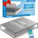 Bunkie Board Queen Size (60x80''), Heavy Duty Bed Boards for Frame, Sleeper Sofa Support Board to Stop Sagging Mattress, Breathable, Noise Minimizing, Moisture Resistant