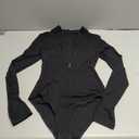 MANGOPOP Long Sleeve Body Suit Mock Turtle Neck Zip Up Bodysuit for Women Ribbed Deep V Sexy Bodysuit Shirts Size XS