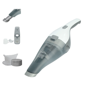 BLACK+DECKER dustbuster QuickClean Cordless Handheld Vacuum, Car Vacuum Portable (HNVC215B10)