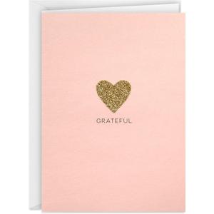 Hallmark Blank Cards, Grateful Heart (20 Cards with Envelopes)