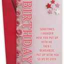 Detuca Funny Birthday Cards for Men Women, Hilarious Birthday Gifts for Friends, Bday Greeting Card for Niece Nephew Him Her, Happy Birthday Card for Brother sister 4 Pack