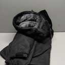 Winter Jackets Mens Skiing Coats Warm Waterproof Ski Snow Coat with Hooded for Cold Weather (X-Large, Black)