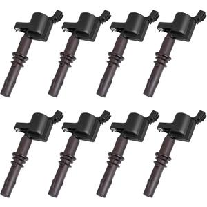 Ignition Coils Fits for Ford F150 F250 Expedition Lincoln Navigator 2008 2009 2010 2011 2012 2013 2014 Coil Packs 4.6 5.4 V8 Replaces DG521 FD509, 8L3Z12029A, Set of 8