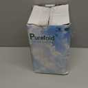 Purefold Glass Pitcher with Lid, 81oz Heat Resistant Water Jug for Hot/Cold Water, Ice tea and Juice Beverage Clear, Large Caliber Easy Clean