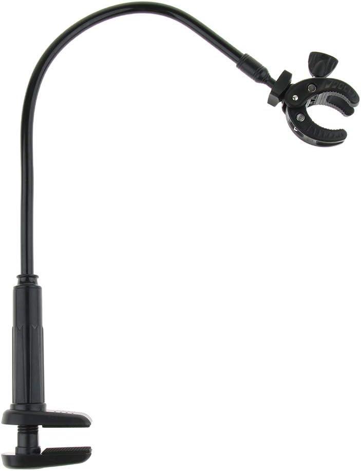 DYNWAVE Dog Hair Dryer Stand, Pet Grooming Table Hair Dryer Holder Hose Tube Holder Hands- Groomers Adjustable Third Arm with Clamp, 360 Degrees Rotatable Hair Dryer Stand for Dog Cat Grooming