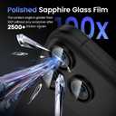 Tensea for iPhone 17 Pro Camera Lens Protector, Metal Aluminum Alloy Tempered Glass Cover Camera Screen Protector Accessories, Case Friendly