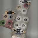 Artdone 16Jars Chrome Nail Powder Magic White Pearl Kit Mirror Effect Silver Metallic Holographic Dip Nail Powder for Resin Craft & Nail Art Fimo, Decoration Iridescent Aurora Mermaid Pigment