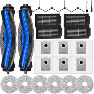 24 Pcs Accessories Kit for ECOVACS DEEBOT T50 Pro Omni /T50 Omni Vacuum
