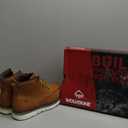 Wolverine Men's I 90 Durashocks Moc Toe 6" Work Boot (11.0M, Tan)