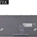 TLBTEK Keyboard Replacement Compatible with Dell Chromebook 11 3100, 3110, 3120, 5190 Series Laptop, USB, Black, 104 Keys