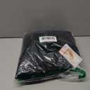 ZESICA Women's Casual Long Sleeve Crew Neck High Waist Smocked Flowy Tiered Midi Dress (Medium, Pureblack)