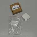 Car Rear Bumper Tow Hook Cover Cap Towing Eye Fit for Subaru Crosstrek 2018 2019 2020 2021 2022 2023 57731FL570NN Trailer Cover Cap(White,Left Driver Side)