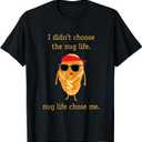 Funny Nugget Shirt, Nug Life, Chicken Nugget Tshirt T-Shirt (Black, L)