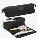 Hair Tools Travel Bag and Heat Resistant Mat for Flat Irons, Straighteners, Curling Iron, and Haircare Accessories, 2-in-1 design, with Interior Pockets, Portable Organizer