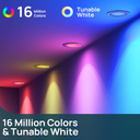 Linkind BR30 Smart Light Bulbs,1200LM Smart Flood Light Bulbs Compatible with AiDot App, Alexa, Google Home, E26 RGBTW Recessed Color Changing Bulbs, 2.4GHz WiFi Only, LED Light Bulbs 14W=85W, 6Pack