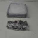 AWTATOS Closet Organizer 6 Cube Closet Storage Shelves DIY Stackable Clothes Storage Organizer Shelving for Closet Bedroom, Home, Translucent