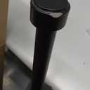 Heavy Duty Curtain Rods,1 1/4" Large Diameter Premium Nonadjustable Curtain Rod,42in/3.5ft Custom Window Treatment Rods with Durable Aluminum Brackets and End Caps,Black Finish