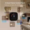 Aqara Smart Thermostat W200 with Apple Adaptive Temperature & Clean Energy Guidance, 4" Touchscreen, Matter Controller, Built-in Radar Sensor, Works with Apple Home, Siri, Google Assistant, Alexa