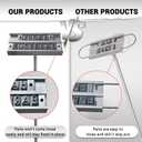 Branding Iron Set, Personalized BBQ Tools with Changeable Letters for Chicken Meat Steak Burgers Barbecue, Names Press