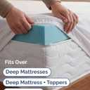 Extra Deep Twin XL Sheet Set - 4 Piece Breathable and Cooling Sheets - Hotel Luxury Bedding for Women, Men, Kids & Teens - Easy & Secure Fit - Soft, Wrinkle Free and Comfy - Extra Deep Pockets - White